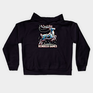 Reindeer Games - Festive Leap Kids Hoodie